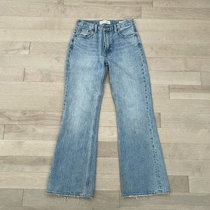 Denim Forum Marianne Mid-Rise Loose Flare Jeans